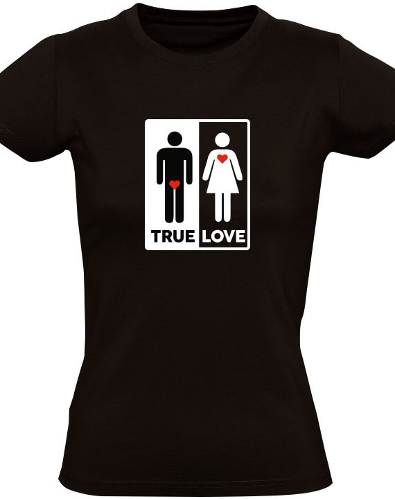 dames-t-shirt-true-love