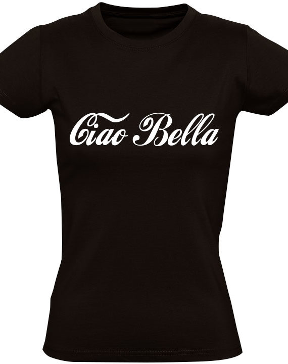 ciao-bella-cola-dames-t-shirt